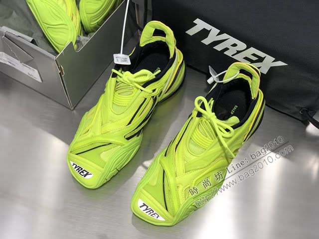 Balenciaga經典款男女包鞋 巴黎世家頂級代購版本 BALENCIAGA TYREX5.0 Balenciaga老爹鞋 Balenciaga情侶款老爹鞋  hdbl1036